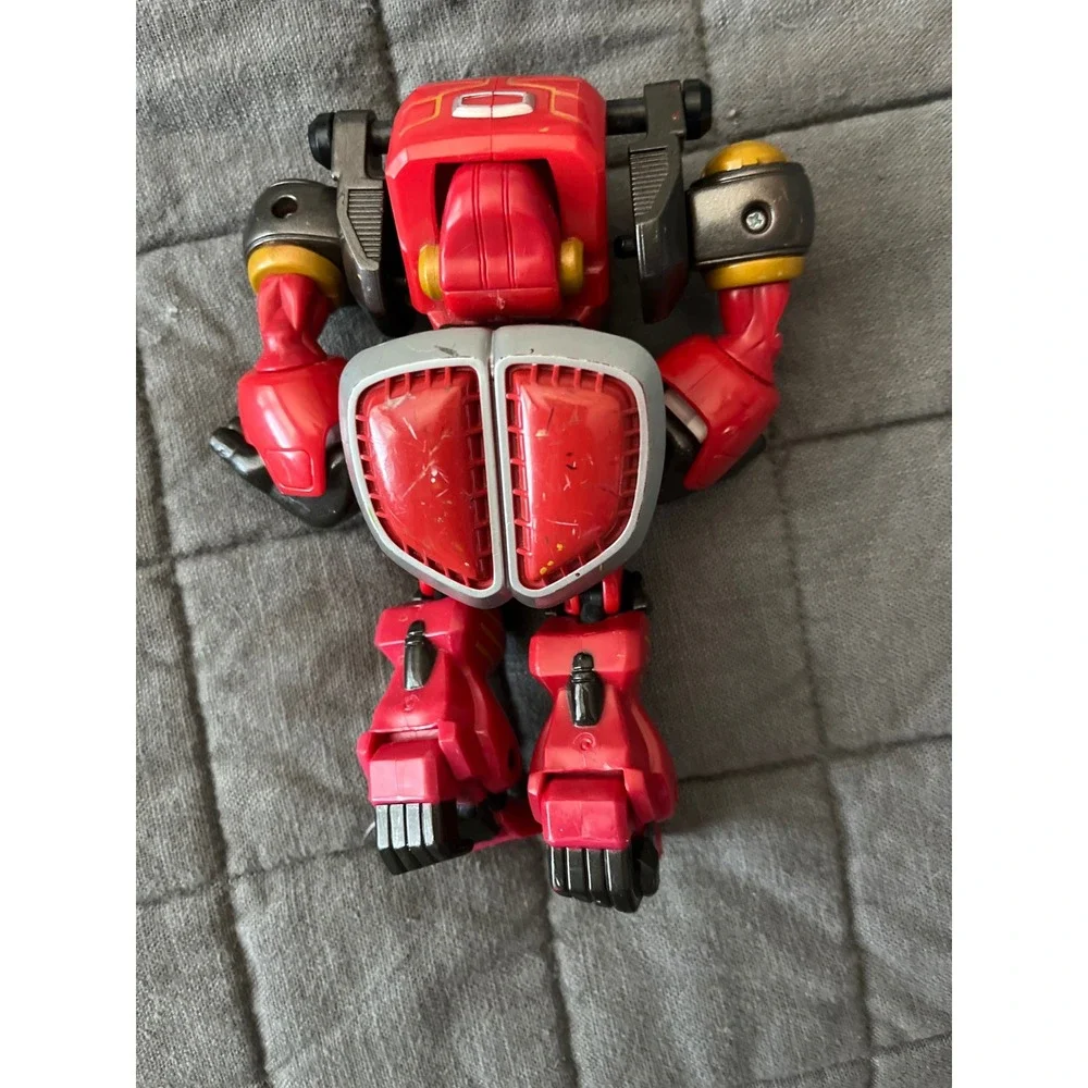 Bandai Power Rangers Wild Force Red Savage Cycle‎ Action Figure 2002 Red Ranger